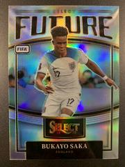 Bukayo Saka #10 Soccer Cards 2022 Panini Select FIFA Future Prices