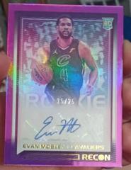 Evan Mobley [Purple] Basketball Cards 2021 Panini Recon Rookie Signatures Prices