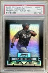 Logan Morrison [Black Refractor] #BSPLM Baseball Cards 2008 Bowman Sterling Prospects Prices