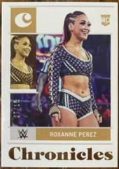 Roxanne Perez [Gold] #441 Wrestling Cards 2022 Panini Chronicles WWE Prices