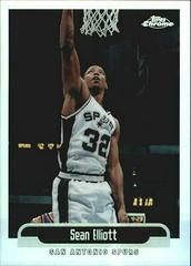 Sean Elliott #74 Basketball Cards 1999 Topps Chrome Prices