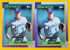 Billy Spiers #538 Baseball Cards 1990 Topps Tiffany Prices