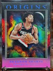 Shaedon Sharpe [Pink] #1 Basketball Cards 2023 Panini Origins Prices