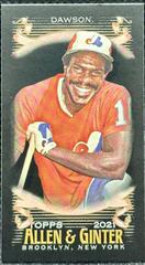 Andre Dawson [Mini Black] #14 Baseball Cards 2021 Topps Allen & Ginter X Prices
