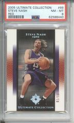 Steve Nash Red #99 Basketball Cards 2005 Ultimate Collection Prices