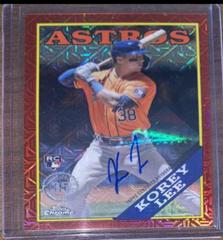 Korey Lee [Autograph Red] #T88C-25 Baseball Cards 2023 Topps Silver Pack 1988 Chrome Prices