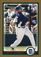 Austin Jackson [Gold] #198 Baseball Cards 2010 Bowman Prices