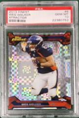 Wes Welker [Xfractor] #6 Football Cards 2013 Topps Finest Prices