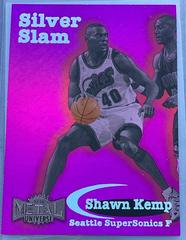 Shawn Kemp Basketball Cards 1997 Metal Universe Silver Slam Prices