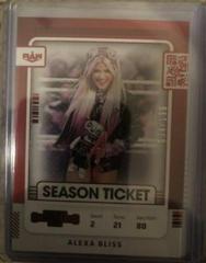 Alexa Bliss [Red] #109 Wrestling Cards 2022 Panini Chronicles WWE Prices