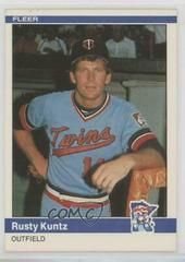 Rusty Kuntz #568 Baseball Cards 1984 Fleer Prices