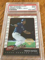 Travis Hafner [Baseball's Best Gold] #R22 Baseball Cards 2001 Donruss Rookies Prices