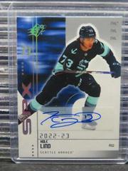 Kole Lind [Lunar Waves Autograph] Hockey Cards 2022 SPx 2002-03 Retro Prices