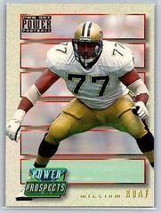 Willie Roaf #PP56 Football Cards 1993 Pro Set Power Update Prospects Prices