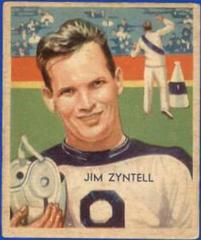 Jim Zyntell Football Cards 1935 National Chicle Prices