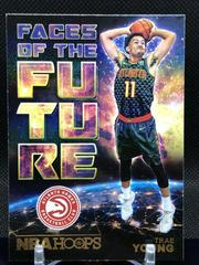Trae Young [Holo] #5 Basketball Cards 2018 Panini Hoops Faces of the Future Prices