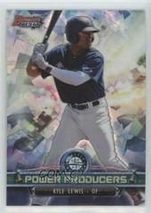 Kyle Lewis [Atomic] Baseball Cards 2018 Bowman's Best Power Producers Prices