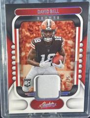 David Bell [Silver] Football Cards 2022 Panini Absolute Rookie Materials Prices