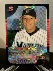 Miguel Cabrera [Xfractor] #90 Baseball Cards 2005 Bowman Chrome Prices