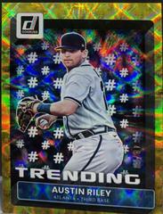 Austin Riley [Gold] #T-2 Baseball Cards 2022 Panini Donruss Trending Prices