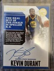 Kevin Durant [Gold] Basketball Cards 2017 Panini Chronicles Autographs Prices