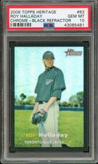 Roy Halladay [Refractor] #83 Baseball Cards 2006 Topps Heritage Chrome Prices