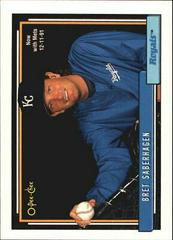 Bret Saberhagen #75 Baseball Cards 1992 O Pee Chee Prices