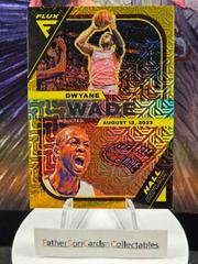 Dwyane Wade [Gold Mojo] #6 Basketball Cards 2022 Panini Flux Hall Influx Prices
