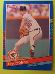 Gregg Olson Baseball Cards 1991 Donruss Prices