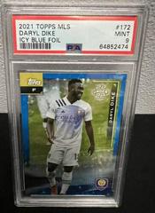 Daryl Dike [Icy Blue Foil] #172 Soccer Cards 2021 Topps MLS Prices