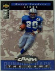 Barry Sanders [Silver] #C16 Football Cards 1994 Collector's Choice Crash the Game Prices
