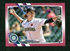 Logan Gilbert [Pink] #US318 Baseball Cards 2021 Topps Update Prices