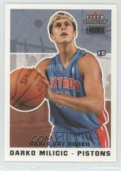 Darko Milicic [Draft Day Rookie] #262 Basketball Cards 2003 Fleer Prices