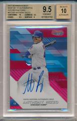 Anthony Rizzo [Red Refractor] #B17-AR Baseball Cards 2017 Bowman's Best of Autograph Prices