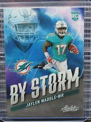Jaylen Waddle #BST-6 Football Cards 2021 Panini Absolute By Storm Prices