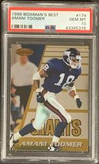 Amani Toomer #174 Football Cards 1996 Bowman's Best Prices