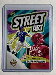 Randy Arozarena Baseball Cards 2022 Panini Diamond Kings Street Art Prices