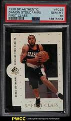 Damon Stoudamire Basketball Cards 1998 SP Authentic First Class Prices