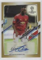 Aaron Wan Bissaka [Gold Refractor] #CA-AWB Soccer Cards 2020 Topps Chrome UEFA Champions League Autographs Prices