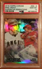 Mike Trout #SS-6 Baseball Cards 2018 Topps Chrome Superstar Sensations Prices