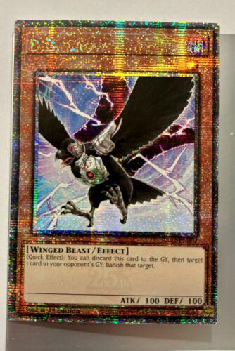 D.D. Crow [Quarter Century Secret Rare] RA02-EN002 YuGiOh 25th Anniversary Rarity Collection II