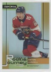 Anton Lundell Hockey Cards 2021 Upper Deck Synergy Rookie Journey Home Prices