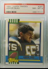 Junior Seau Football Cards 1990 Topps Traded Prices