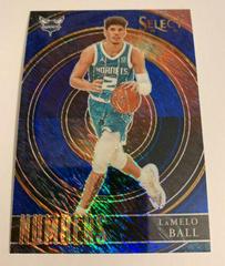 Lamelo Ball [Blue] #1 Basketball Cards 2020 Panini Select Numbers Prices
