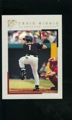 Craig Biggio #15 Baseball Cards 2000 Topps Gallery Prices