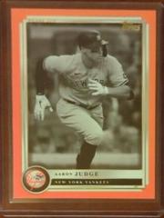 Aaron Judge [Red] #22 Baseball Cards 2022 Topps X Aaron Judge Prices