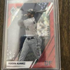Yordan Alvarez [Ruby Wave] #25 Baseball Cards 2022 Panini Chronicles Phoenix Prices