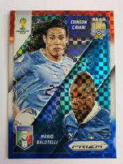 Edinson Cavani, Mario Balotelli Soccer Cards 2014 Panini Prizm World Cup Matchups Prices