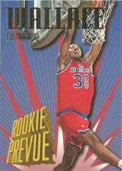 Rasheed Wallace #RP4 Basketball Cards 1995 Skybox Premium Rookie Prevue Prices