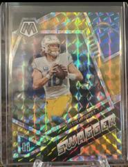 Justin Herbert [Gold] #SS-JH Football Cards 2023 Panini Mosaic Swagger Prices